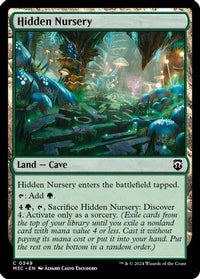 Hidden Nursery (Ripple Foil) -  Foil (M3C-349) - Modern Horizons 3 Commander