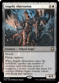Angelic Aberration (Ripple Foil) -  Foil (M3C-039) - Modern Horizons 3 Commander