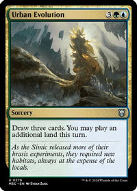 Urban Evolution (Ripple Foil) -  Foil (M3C-276) - Modern Horizons 3 Commander