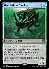 Deepfathom Skulker (Ripple Foil) -  Foil (M3C-180) - Modern Horizons 3 Commander