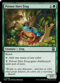 Poison Dart Frog (Ripple Foil) -  Foil (M3C-238) - Modern Horizons 3 Commander