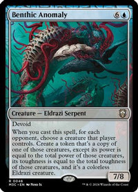 Benthic Anomaly (Ripple Foil) -  Foil (M3C-046) - Modern Horizons 3 Commander
