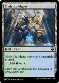 Simic Guildgate (Ripple Foil) -  Foil (M3C-378) - Modern Horizons 3 Commander