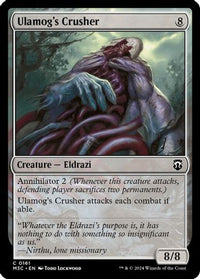Ulamog's Crusher (Ripple Foil) -  Foil (M3C-161) - Modern Horizons 3 Commander