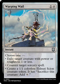 Warping Wail (Ripple Foil) -  Foil (M3C-162) - Modern Horizons 3 Commander