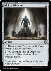 Idol of Oblivion (Ripple Foil) -  Foil (M3C-297) - Modern Horizons 3 Commander