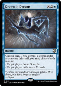 Drown in Dreams (Ripple Foil) -  Foil (M3C-181) - Modern Horizons 3 Commander