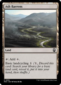 Ash Barrens (Ripple Foil) -  Foil (M3C-318) - Modern Horizons 3 Commander