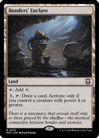 Bonders' Enclave (Ripple Foil) -  Foil (M3C-323) - Modern Horizons 3 Commander
