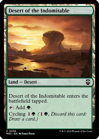 Desert of the Indomitable (Ripple Foil) -  Foil (M3C-336) - Modern Horizons 3 Commander