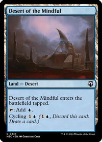 Desert of the Mindful (Ripple Foil) [Modern Horizons 3 Commander]