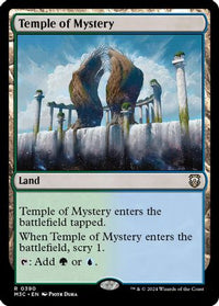 Temple of Mystery (Ripple Foil) -  Foil (M3C-390) - Modern Horizons 3 Commander