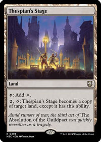 Thespian's Stage (Ripple Foil) -  Foil (M3C-395) - Modern Horizons 3 Commander