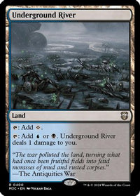 Underground River (Ripple Foil) -  Foil (M3C-400) - Modern Horizons 3 Commander