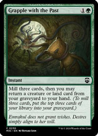 Grapple with the Past (Ripple Foil) -  Foil (M3C-230) - Modern Horizons 3 Commander
