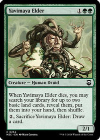 Yavimaya Elder (Ripple Foil) -  Foil (M3C-254) - Modern Horizons 3 Commander