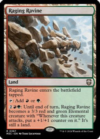Raging Ravine (Ripple Foil) -  Foil (M3C-367) - Commander: Modern Horizons 3