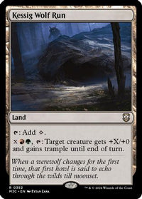 Kessig Wolf Run (Ripple Foil) -  Foil (M3C-352) - Commander: Modern Horizons 3
