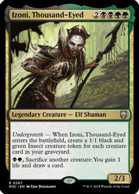 Izoni, Thousand-Eyed (Ripple Foil) -  Foil (M3C-267) - Modern Horizons 3 Commander