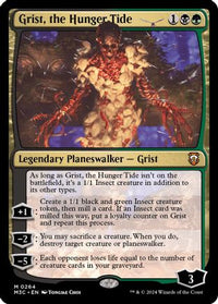 Grist, the Hunger Tide (Ripple Foil) -  Foil (M3C-264) - Modern Horizons 3 Commander