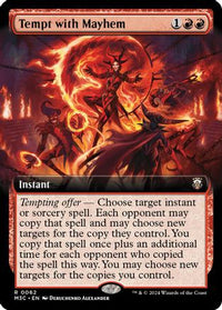 Tempt with Mayhem (Extended Art) (Ripple Foil) -  Foil (M3C-062) - Modern Horizons 3 Commander