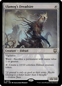 Ulamog's Dreadsire (Ripple Foil) -  Foil (M3C-038) - Modern Horizons 3 Commander