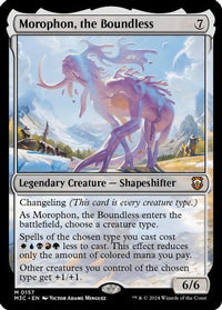 Morophon, the Boundless (Ripple Foil) -  Foil (M3C-157) - Modern Horizons 3 Commander