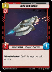 Rhokai Gunship (164/262) - Shadows of the Galaxy