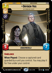 Dryden Vos - Offering No Escape (192/262) - Shadows of the Galaxy Foil