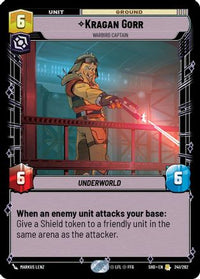 Kragan Gorr - Warbird Captain (241/262) - Shadows of the Galaxy