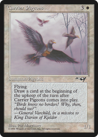 Carrier Pigeons (Holding Pigeon) [Alliances]