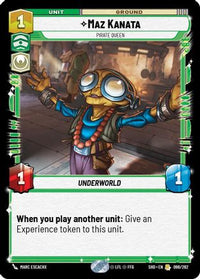 Maz Kanata - Pirate Queen (096/262) - Shadows of the Galaxy Foil