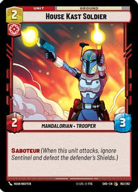 House Kast Soldier (162/262) - Shadows of the Galaxy
