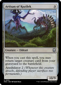Artisan of Kozilek (Ripple Foil) -  Foil (M3C-153) - Modern Horizons 3 Commander