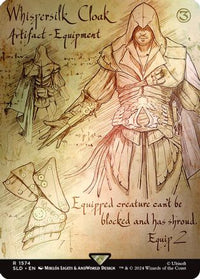 Whispersilk Cloak (Rainbow Foil) [Secret Lair Drop Series]