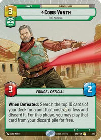Cobb Vanth - The Marshal (Hyperspace) (384) - Shadows of the Galaxy