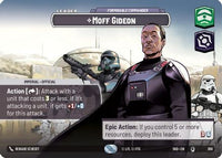 Moff Gideon - Formidable Commander (Showcase) (269) - Shadows of the Galaxy Foil