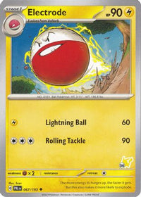 Electrode - Pikachu 56  Battle Academy 2024 - Uncommon
