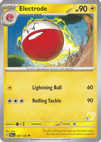 Electrode - Pikachu 6  Battle Academy 2024 - Uncommon