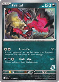 Yveltal - Darkrai Deck  Battle Academy 2024 - Rare