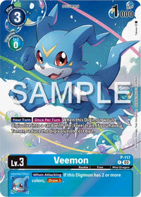 Veemon [P-117] (Digimon Adventure 02: The Beginning Set) [Promotional Cards]