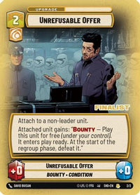 Unrefusable Offer (Finalist) (2/2) - Organized Play Promos Foil