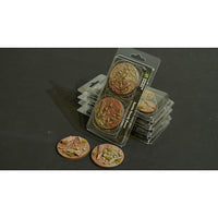 Battle Ready Bases: Badlands- Round 60mm (x2)
