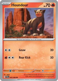 Houndour 007  SV Shrouded Fable - Common