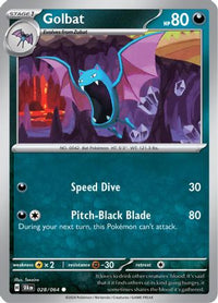 Golbat 028  SV Shrouded Fable - Common