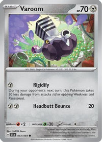 Varoom 043  SV Shrouded Fable - Common