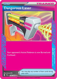 Dangerous Laser 058  - Holofoil SV Shrouded Fable - ACE SPEC Rare