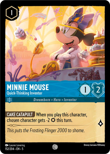 Minnie Mouse - Quick-Thinking Inventor (152/204) [Shimmering Skies]