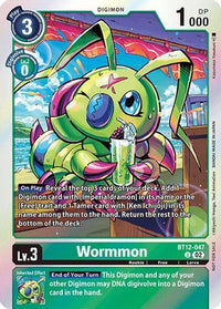 Wormmon [BT12-047] - BT12-047 (Gen Con 2024) [Across Time]