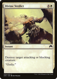 Divine Verdict (ORI-274) - Magic Origins Foil